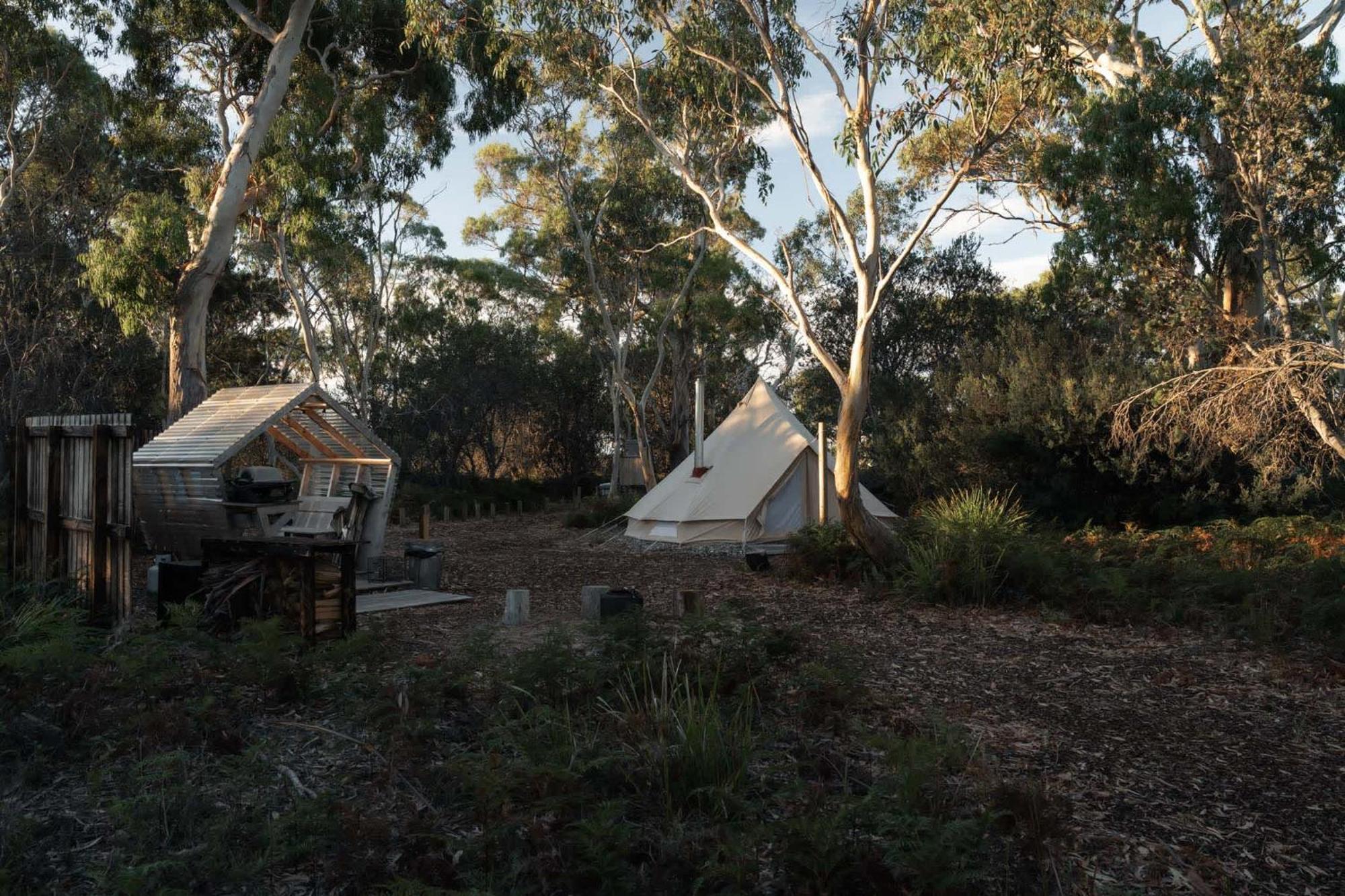 Numie - Freycinet Peninsula - Glamping - Heated - Waterfront Hotel Coles Bay Eksteriør billede