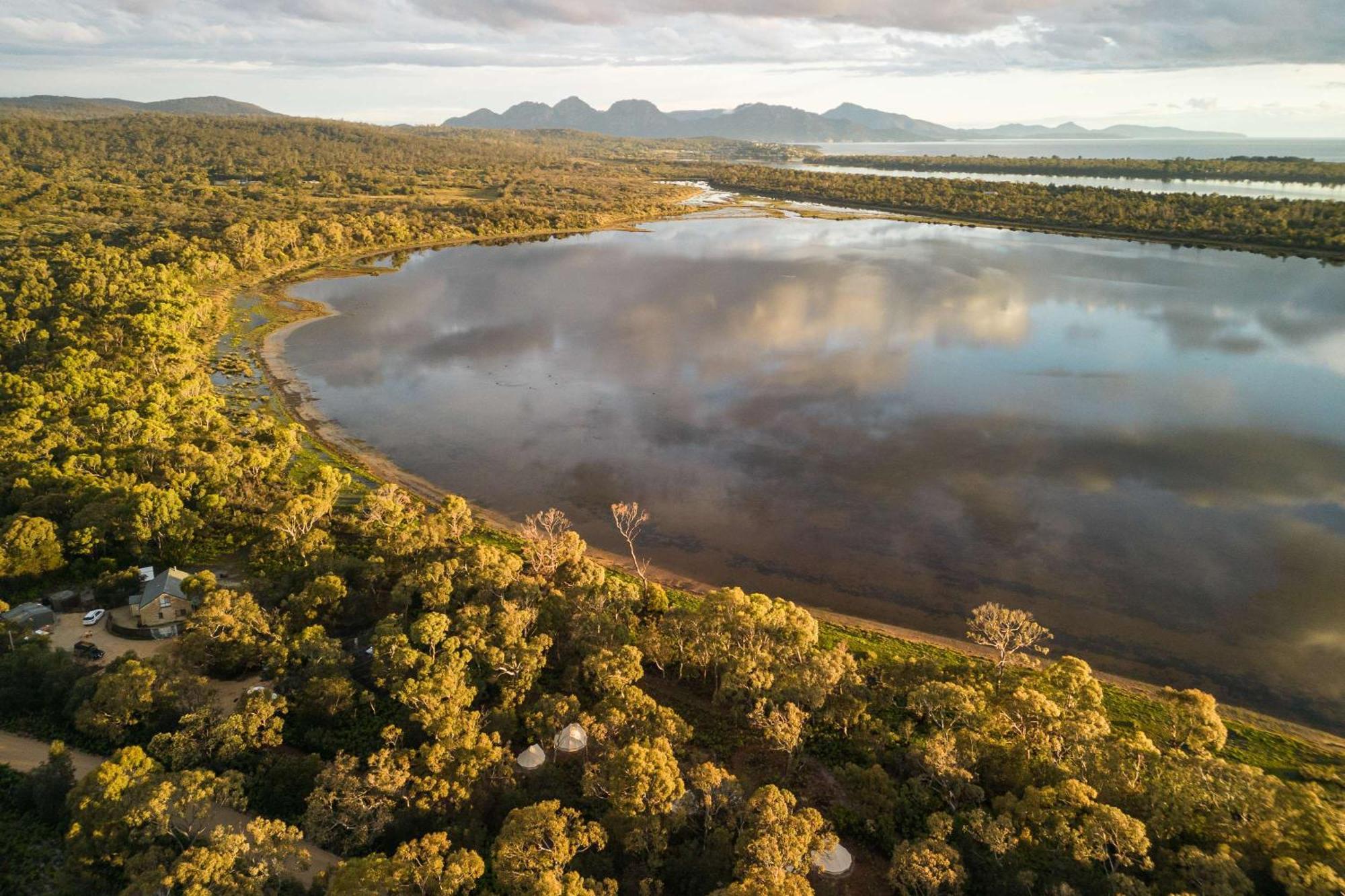 Numie - Freycinet Peninsula - Glamping - Heated - Waterfront Hotel Coles Bay Eksteriør billede
